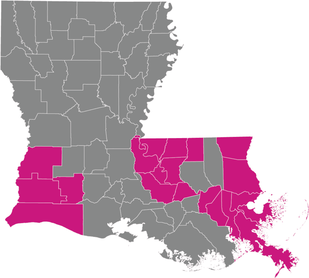 Ambetter Louisiana coverage area